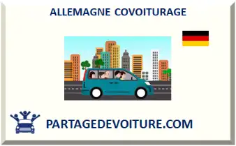 ALLEMAGNE COVOITURAGE 2026-2027