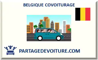 BELGIQUE COVOITURAGE 2026-2027
