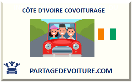 CÔTE D'IVOIRE COVOITURAGE