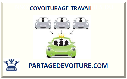 COVOITURAGE TRAVAIL