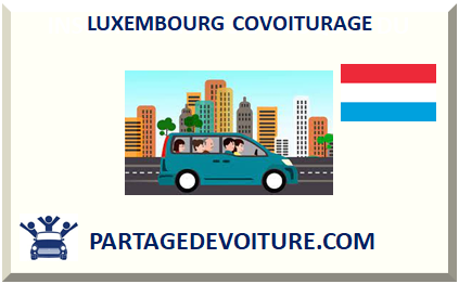 LUXEMBOURG COVOITURAGE